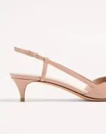 Valentino Vlogo Signature Patent Leather Slingback Pump 40Mm / 1.6 In. - Image 2